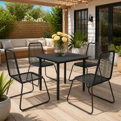 Create a Welcoming Outdoor Dining Space with 5 Piece Set