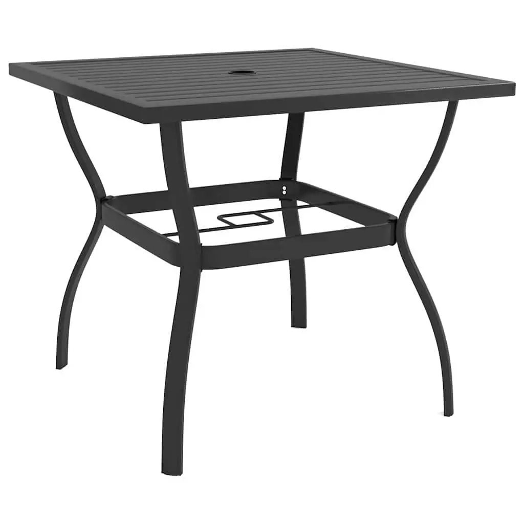 Outdoor Dining Set 5 Piece Grey Table Chairs Steel Textilene Ergonomic