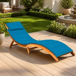 Your New Favorite Outdoor Lounger with Cushion