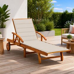 Friendly Sun Lounger for Your Outdoor Enjoyment
