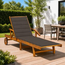 Enjoy the Outdoors with an Easy-to-Move Sun Lounger