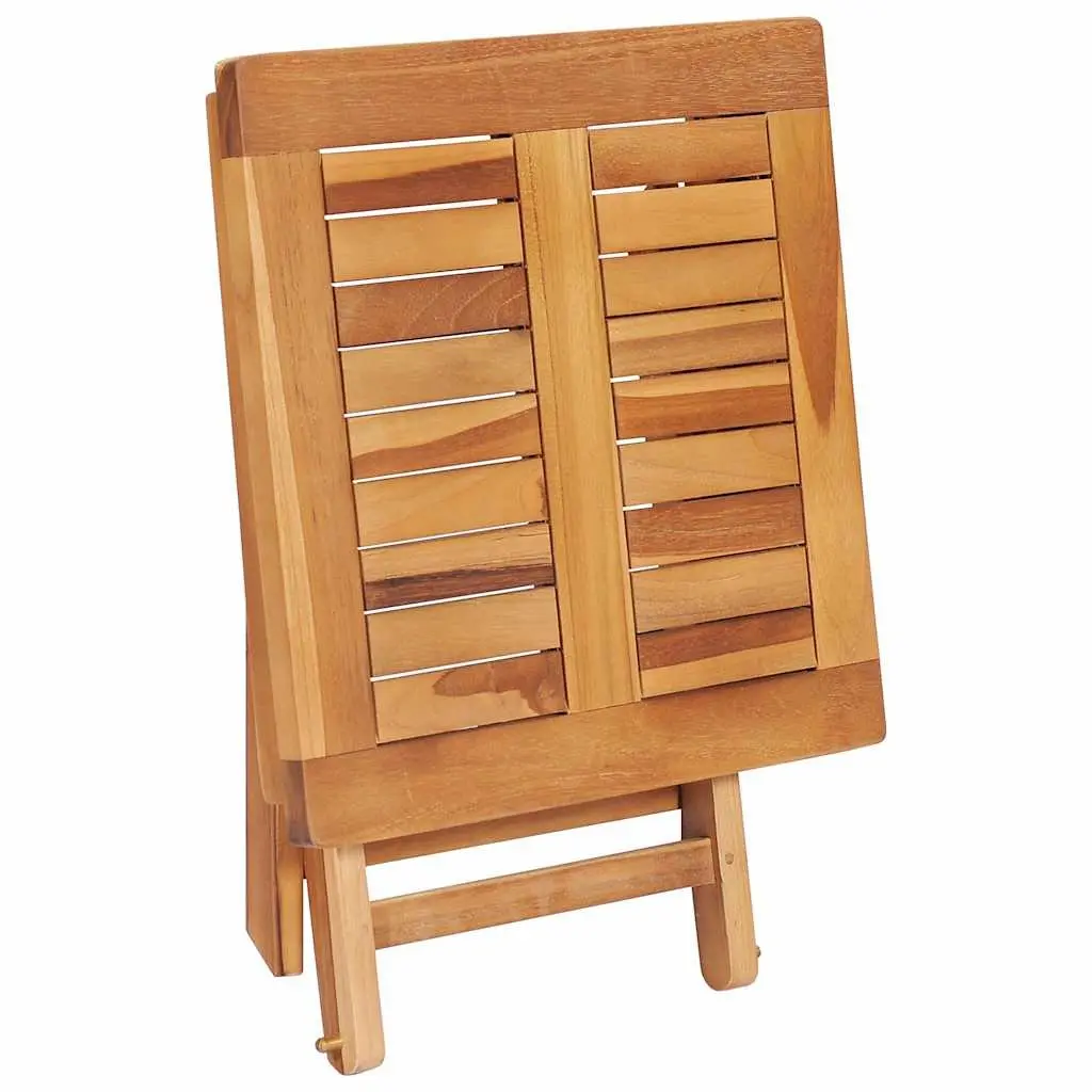 Sun Lounger Adjustable Backrest Wooden with Cushion Side Table Outdoor Garden Cream