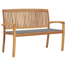 Create a Cozy Spot with Our 128.5cm Garden Bench