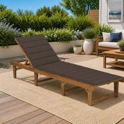 Enjoy the Outdoors with This Stylish Sun Lounger