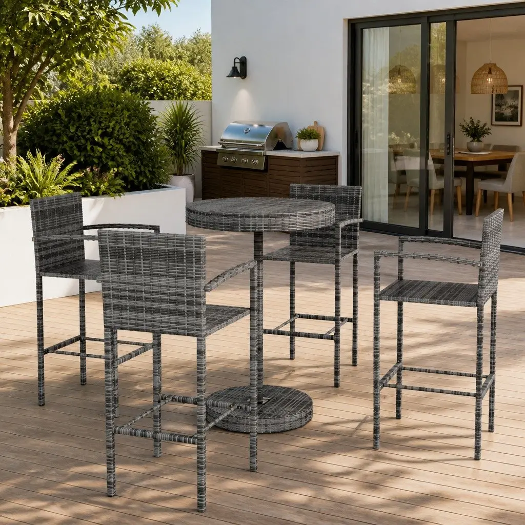5-Piece Garden Bar Set for Relaxed Entertaining