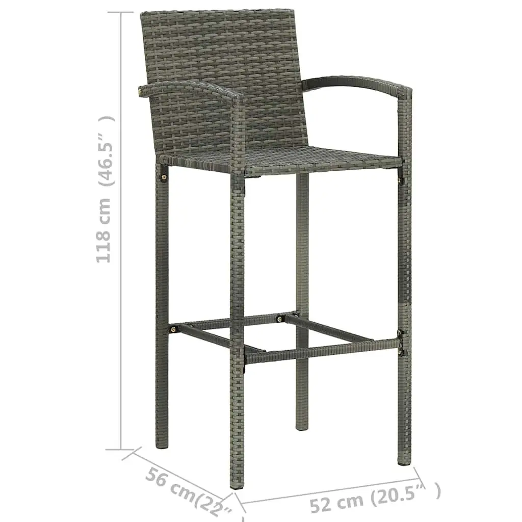 5-Piece Garden Bar Set for Relaxed Entertaining