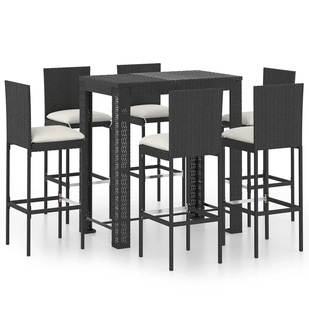 7 Piece Outdoor Bar Set