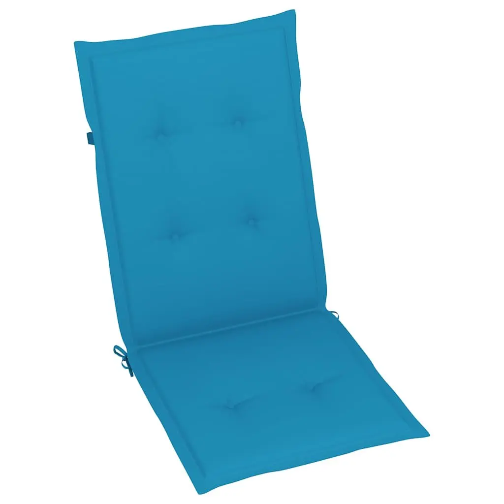 Outdoor Reclining Chairs Adjustable Backrest 4 Piece Set Acacia Wood