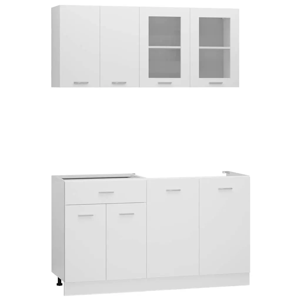 4 Piece Kitchen Cabinet Set