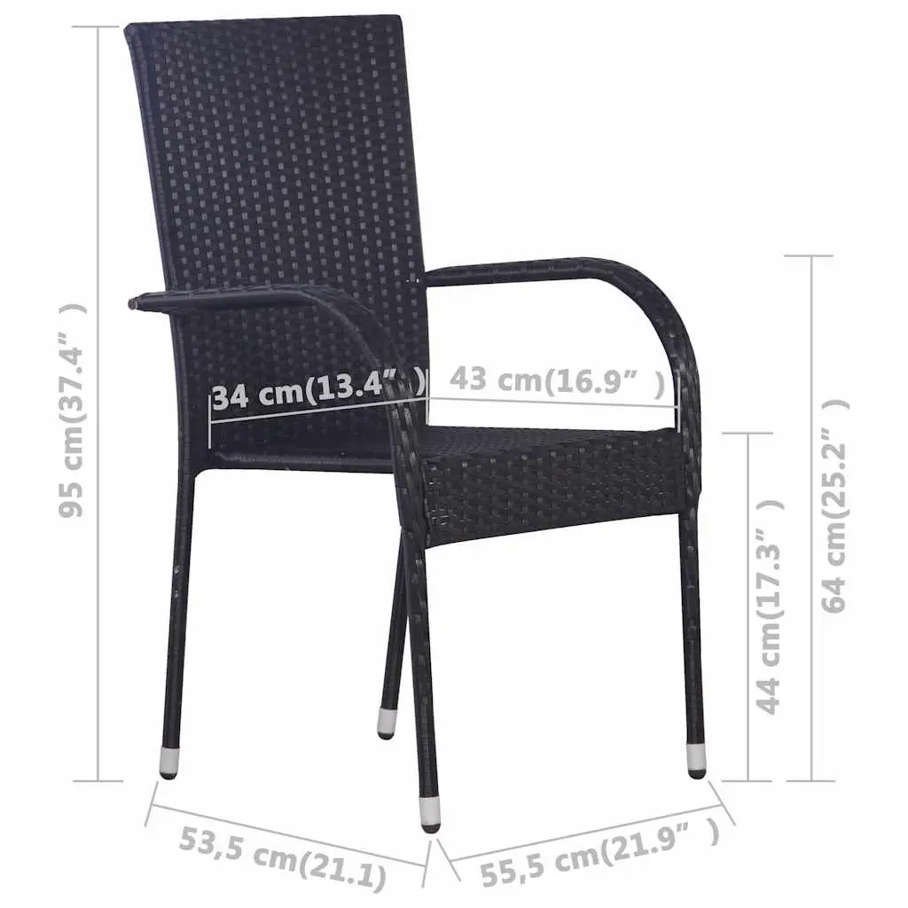 3 Piece Garden Dining Set