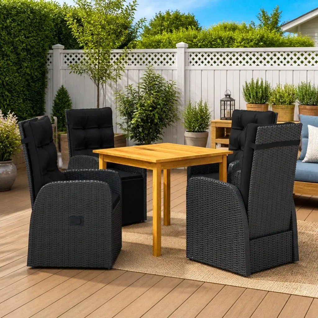 5 Piece Garden Dining Set