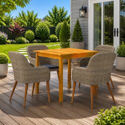 Your Ideal 5 Piece Outdoor Dining Set Awaits