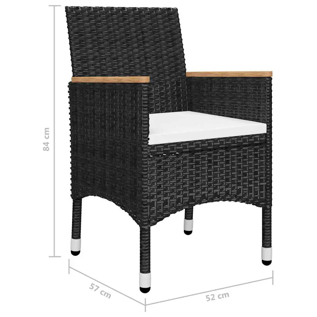 5 Piece Garden Dining Set for Outdoor Fun