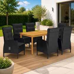 Friendly 7-Piece Dining Set for Your Outdoor Enjoyment