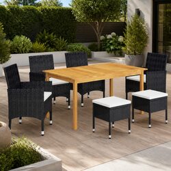 Friendly 7 Piece Outdoor Dining Set for Your Patio