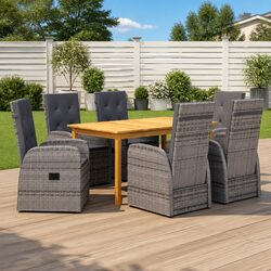 Friendly 7-Piece Garden Dining Set for Your Patio