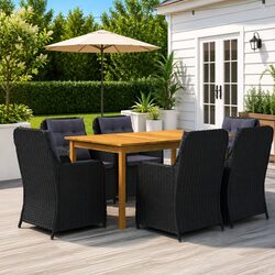 Friendly 7-Piece Outdoor Dining Set to Enhance Your Patio