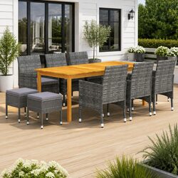 Your New 11-Piece Garden Dining Set Awaits