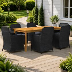 Friendly 7 Piece Outdoor Dining Set for You