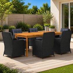 Your Perfect Outdoor Dining Companion: 7 Piece Set