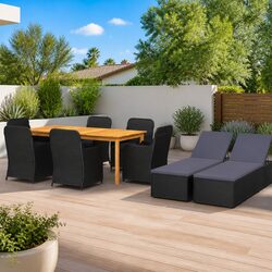 Your Perfect 9 Piece Outdoor Dining Set Awaits