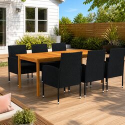 Your Friendly 7 Piece Garden Dining Set for Outdoors