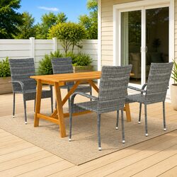 Create Your Outdoor Oasis with This Dining Set