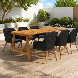 Friendly 7 Piece Outdoor Dining Set: Perfect for You