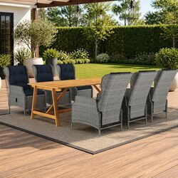 Your 7-Piece Garden Dining Set Awaits You
