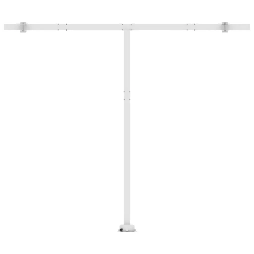 Freestanding Manual Retractable Awning UV Water Resistant 300x250 cm Anthracite
