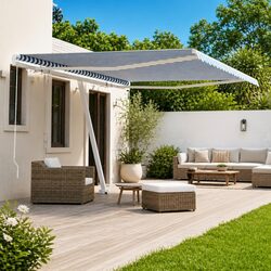 Friendly Freestanding Manual Retractable Awning 400x300cm