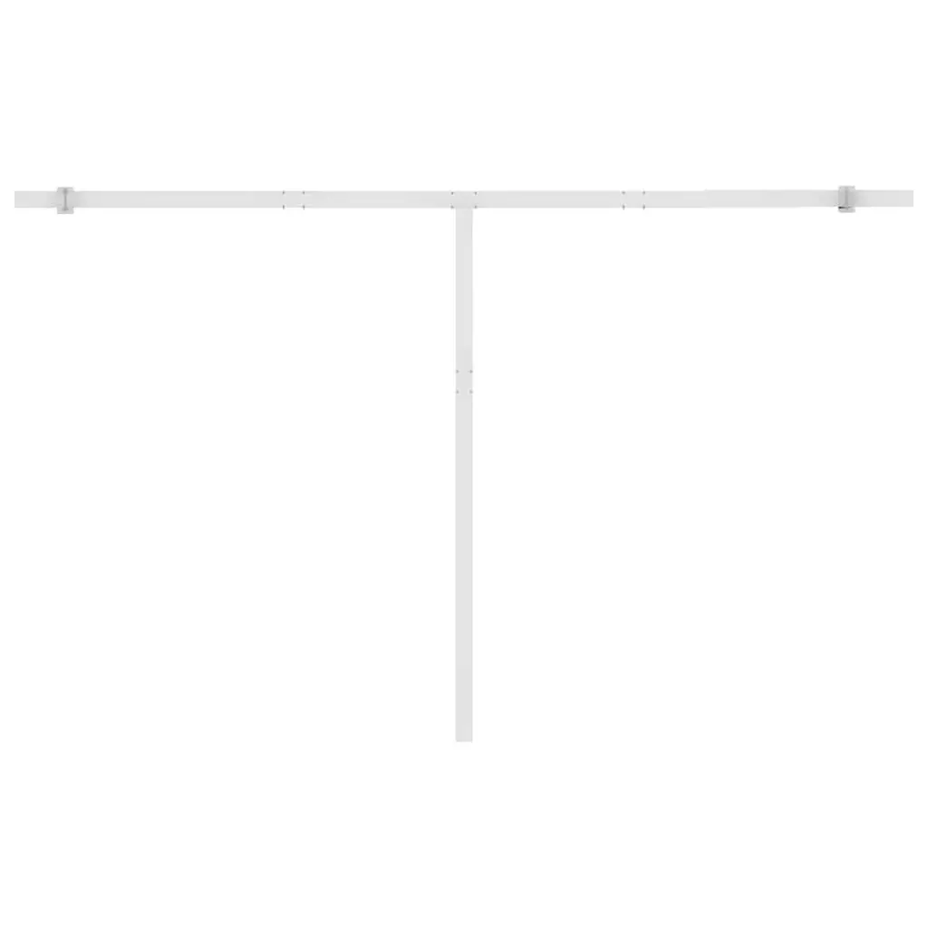 Retractable Freestanding Awning Manual Operation 450x300cm Anthracite Garden Shade