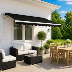 Your Friendly 3x2.5m Manual Retractable Awning Solution