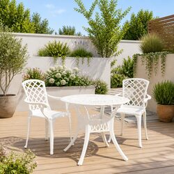 Friendly 3 Piece Bistro Set for Outdoor Relaxation