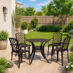 Join the Outdoor Fun with This 5-Piece Bistro Set