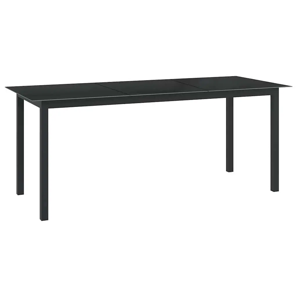 9 Piece Garden Dining Set Anthracite Outdoor Furniture Patio Table Chairs
