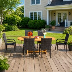 Your Outdoor Dining Solution: 7 Piece Set