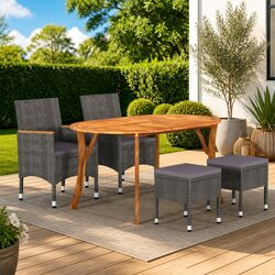 Create Your Perfect Outdoor Dining Space with 5-Piece Set