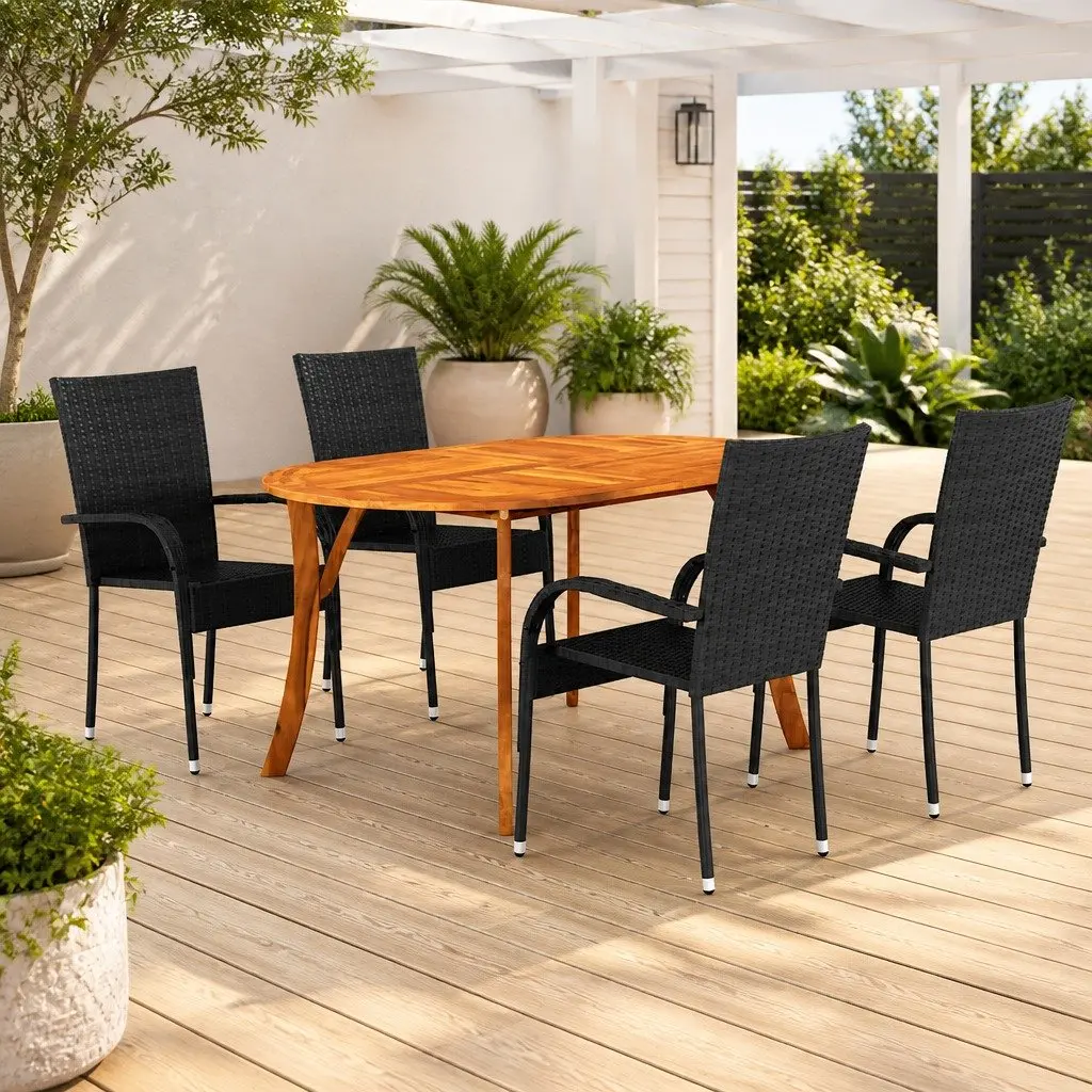 5-Piece Outdoor Dining Set