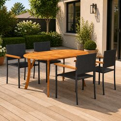 Your Perfect 5-Piece Garden Dining Set Awaits