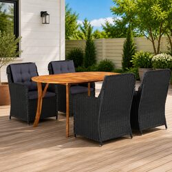Your Perfect Outdoor Dining Companion - 5-Piece Set