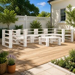 Friendly 7-Piece Garden Lounge Set with Table