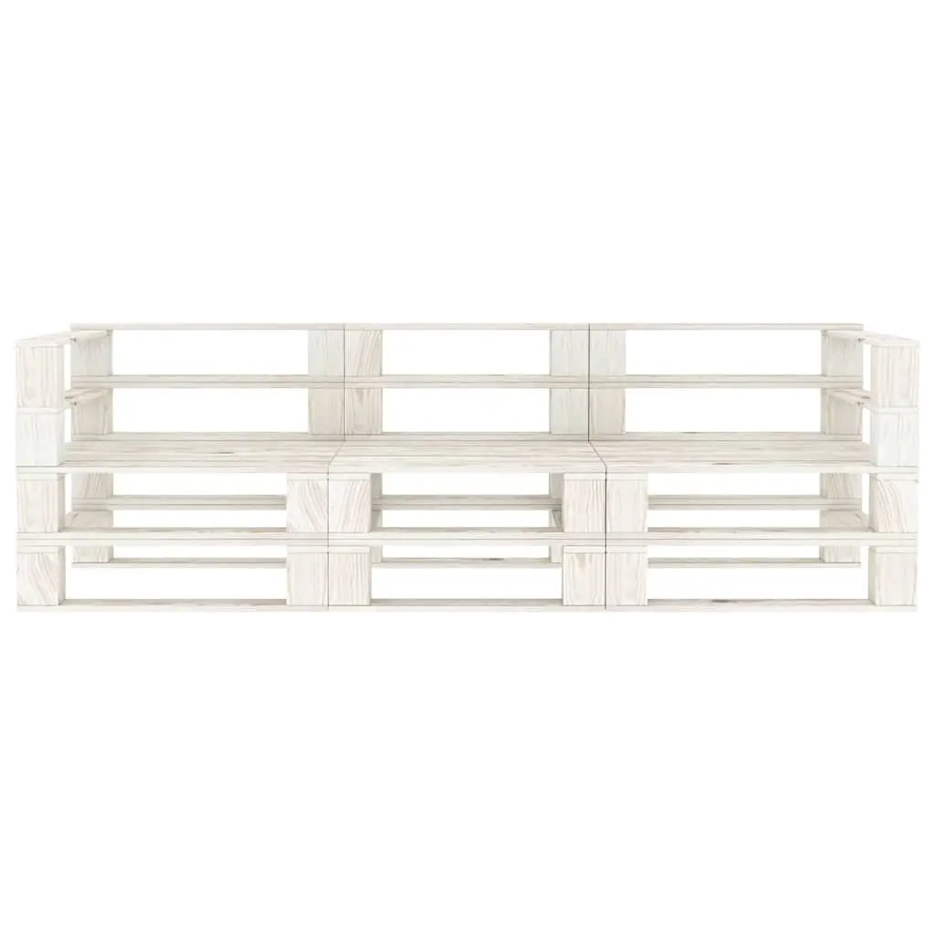 3-Seater Garden Pallet Sofa