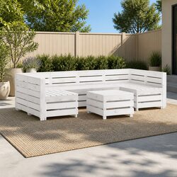 Create Your Outdoor Oasis with a 7 Piece Lounge Set