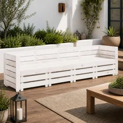 Your Ideal 4-Seater Outdoor Pallet Sofa Awaits