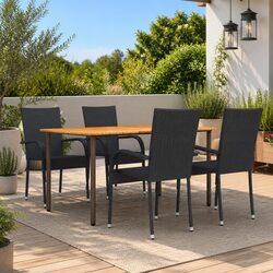Friendly 5-Piece Outdoor Dining Set for You