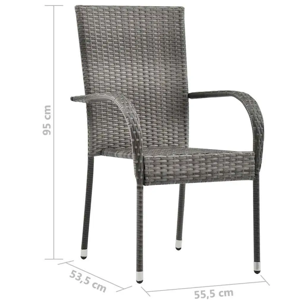 7 Piece Garden Dining Set for Outdoor Enjoyment