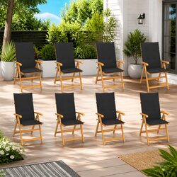 Your Perfect 8-Piece Outdoor Reclining Chair Set