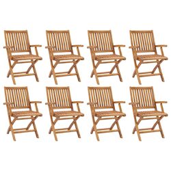 Friendly Teak Folding Chairs for Your Outdoor Space