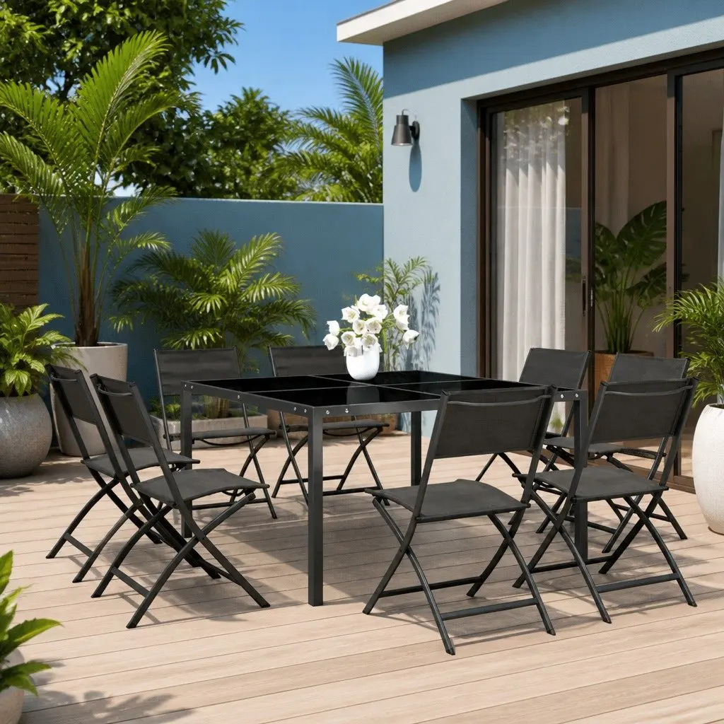 9-Piece Outdoor Dining Set